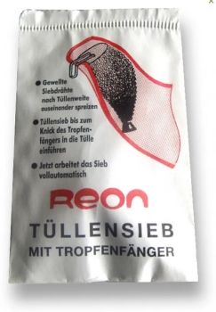 Tüllensiebe als Sieb und Tropfenfänger